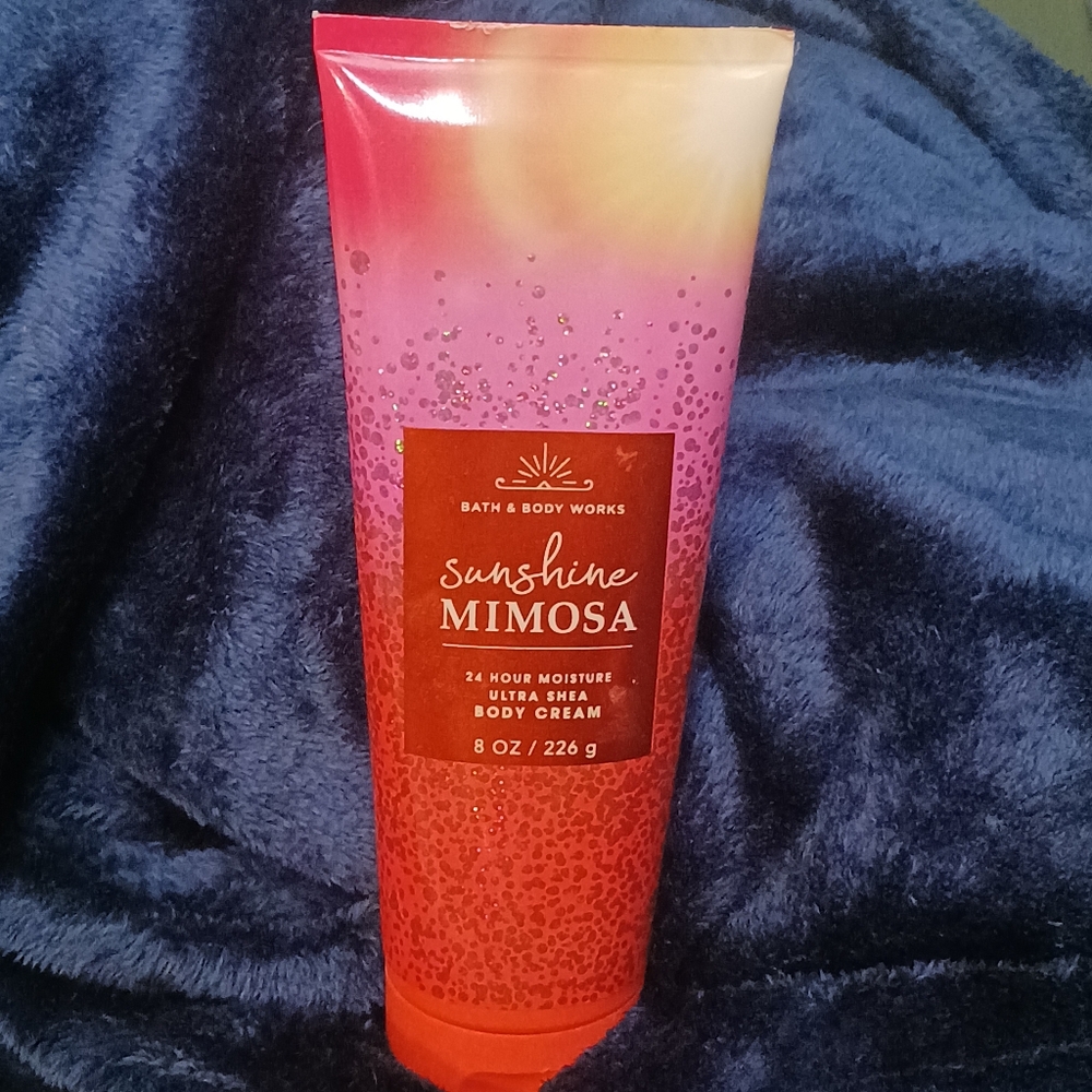 NEW! Bath & Body Works Sunshine Mimosa Body Cream-8oz